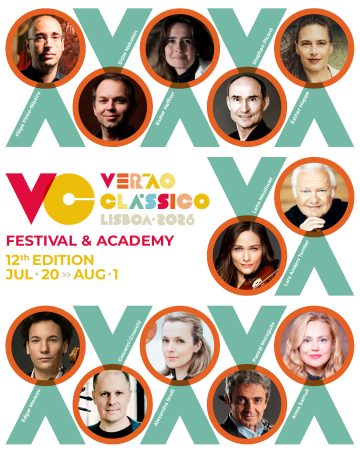 12th VERÃO CLÁSSICO – Festival & Academy, Portugal Deadline: April 15th, 2026